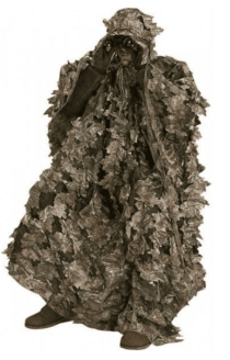 Swedteam Lövcamo-poncho Wood