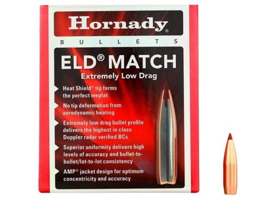 Hornady Kula .30 10,9g ELD-Match