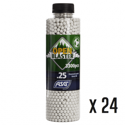 ASG Megapack 24x Open Blaster Bio BBs 0,25g 3300st