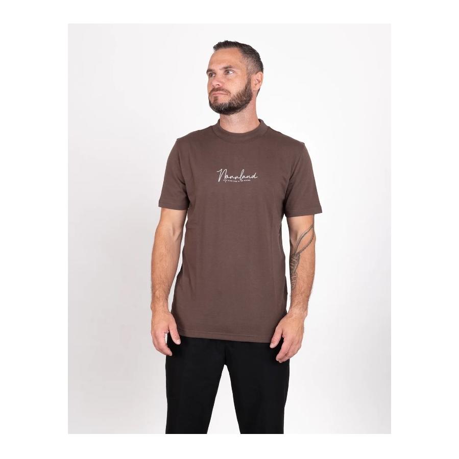 SQRTN Life T-shirt Dark Brown