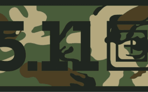 5.11 Tactical Woodland Camo Patch
