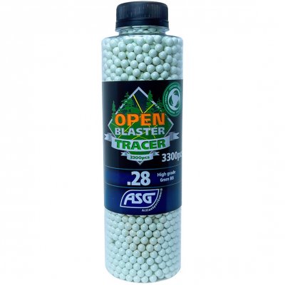 ASG Open Blaster Tracer Bio BBs 0,28g 3300st - Gröna