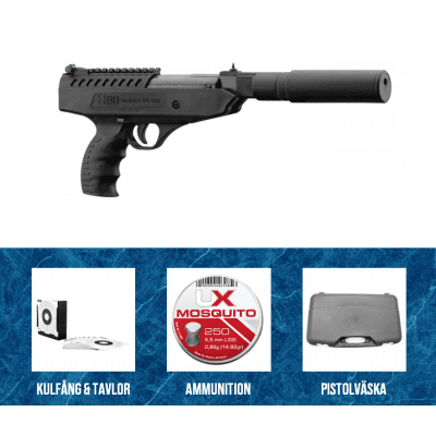 Black Ops Langley Luftpistol 5,5mm Kit