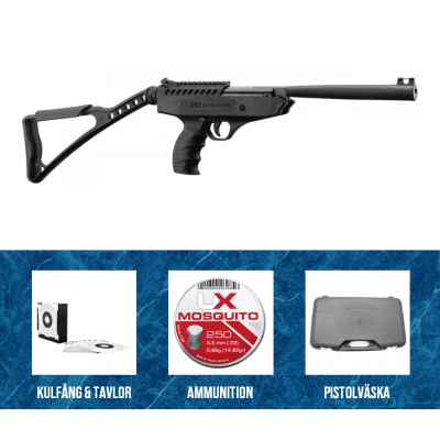 Black Ops Langley Pro Sniper Luftpistol 5,5mm Kit