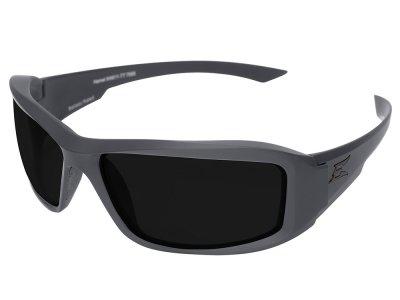 Edge Hamel Gray Wolf Thin Temple Gray Frame / Polarized Smoke Lens
