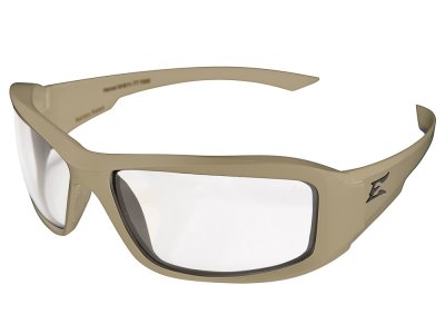 Edge Hamel Sand Thin Temple Matte Sand Frame /Clear Vapor Shield Lens