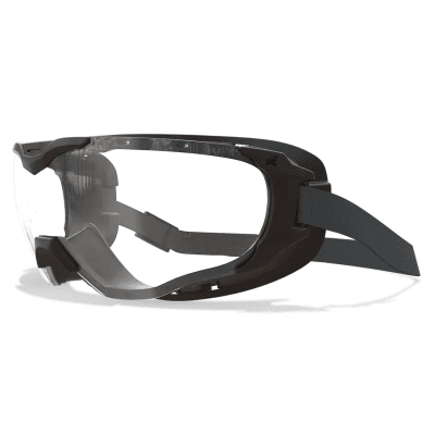 Edge Super 64 - Black Frame / Clear Vapor Shield Lens / TPR Gasket