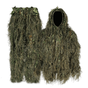 Full Mundur Hybrid Ghillie Suit - Woodland (Storlek: Small/Medium)