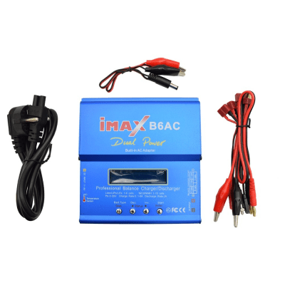 Imax B6AC + Multiladdare för Batteri (Färg: Blå)