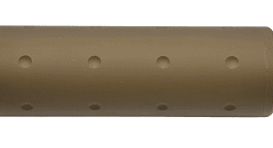 JJ Airsoft Pipförlängare Medium Ytterpipa 14mm CW/CCW - Tan