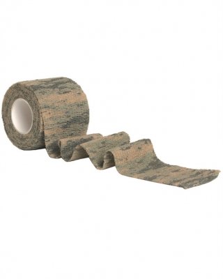 Mil-Tec Camo Tape 50mm Återanvändningsbar (Färg: AT-Digital)