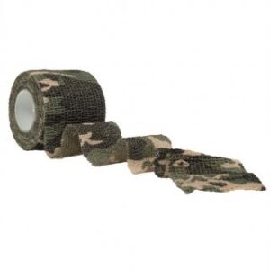 Mil-Tec Camo Tape 50mm Återanvändningsbar (Färg: Woodland)