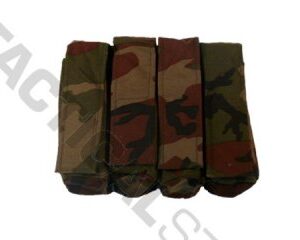 Milsig 4 Pod Pouch for Vest woodland camo