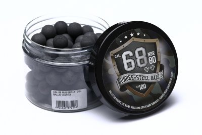 RB Järn-Gummikulor .68 7,0g - 100st
