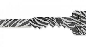 SOG Key Knife - Zebra