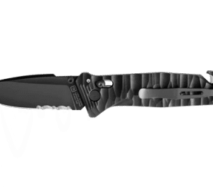 TB Outdoor S200 C.A.C Serrated - Svart PA6