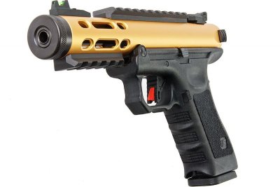 WE G-Series Galaxy 6mm GBB Semi/Fullauto 6mm - Guld