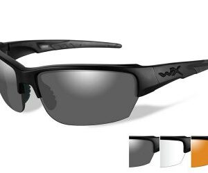 WileyX SAINT Grey/Clear/Light Rust Matte Black Frame
