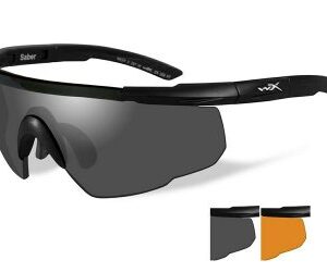 WileyX Saber Advanced Smoke/Light Rust Matte Black Frame