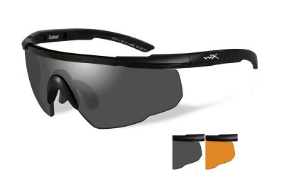 WileyX Saber Advanced Smoke/Light Rust Matte Black Frame