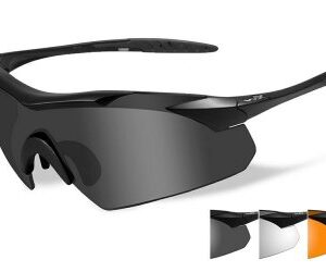 WileyX Vapor Grey/Clear/Light Rust Matte Black Frame Kit