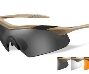 WileyX Vapor Grey/Clear/Light Rust Tan Frame Kit