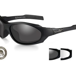 WileyX XL-1 AD COMM Smoke/Clear Matte Black Frame