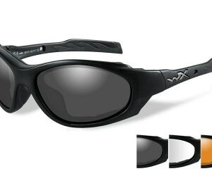 WileyX XL-1 ADV Smoke/Clear/Light Rust Matte Black Frame Kit