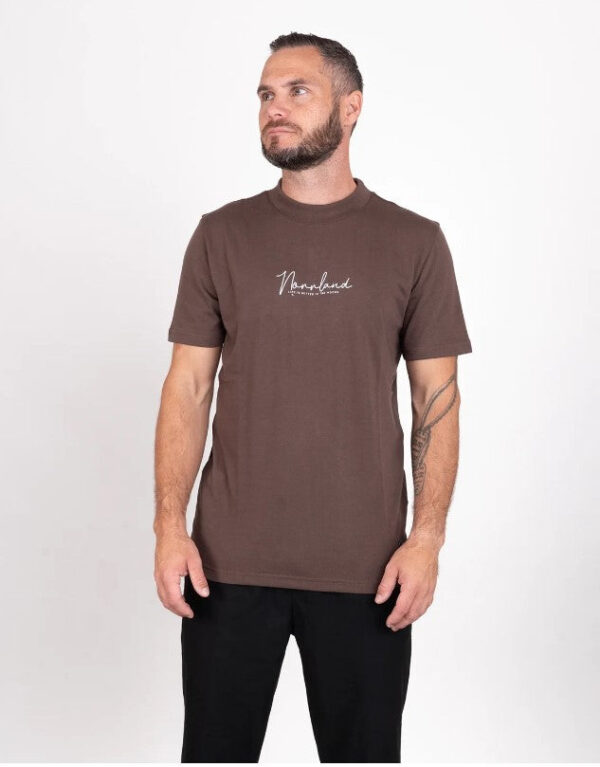 Life T-shirt Dark Brown