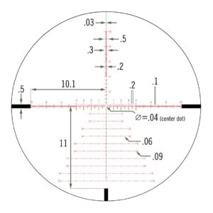 Viper PST Gen II 5-25x50 FFP EBR-7C MRAD Belyst Kikarsikte